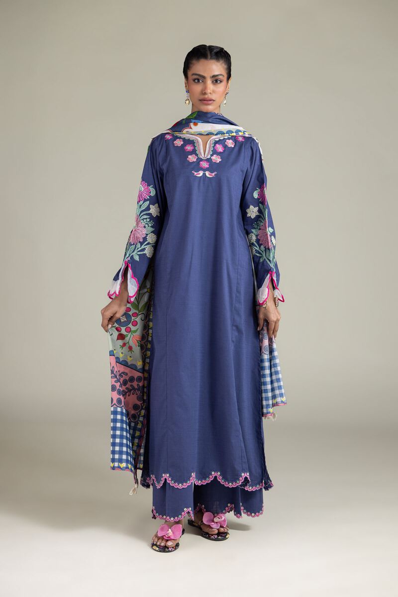 Floral Longline Kurta