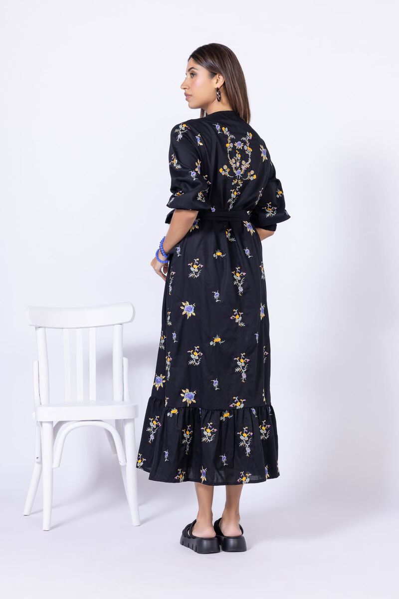 Embroidered | Cotton Cottel | Maxi Dress | null