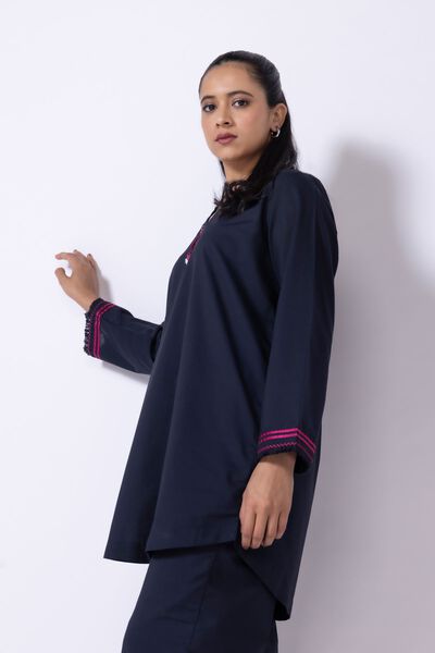 Embroidered | Chambray | Kurta | GBP 25.00