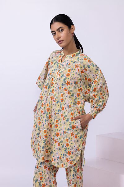 Printed | Ripple Crinkle | Kurta | GBP 10.00