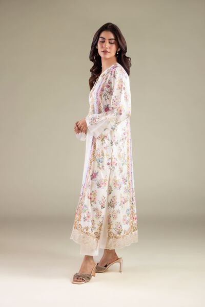 Embroidered | Raw Silk | Regular Solid  Pants | GBP 25.00