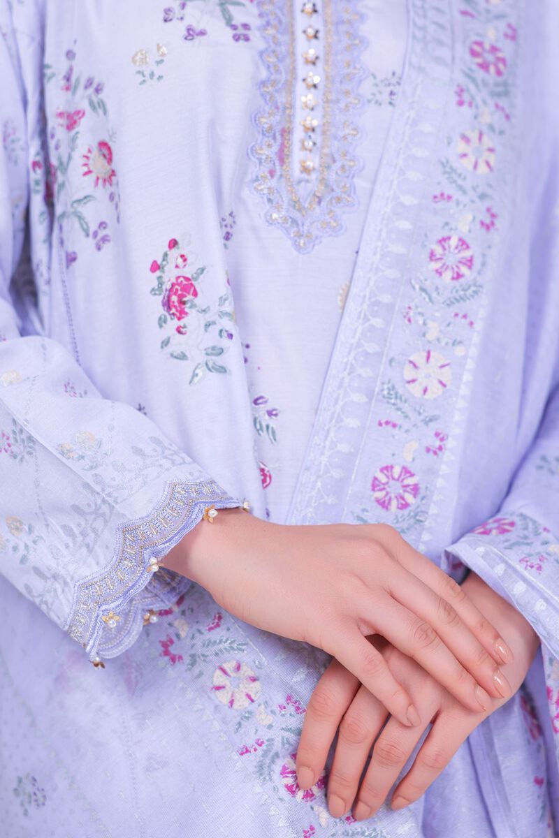 Embroidered | Cotton Net | Dupatta | GBP 30.00