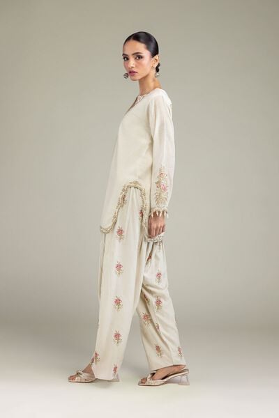 Embroidered | Raw Silk | Shalwar | GBP 30.00