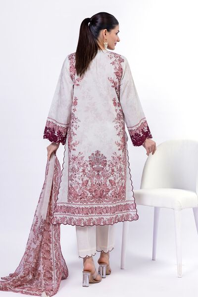 Embroidered | Cambric | Fabrics 3 Piece | GBP 20.00