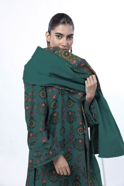 Printed | Light Khaddar | Tailored 3 Piece | GBP 40.00