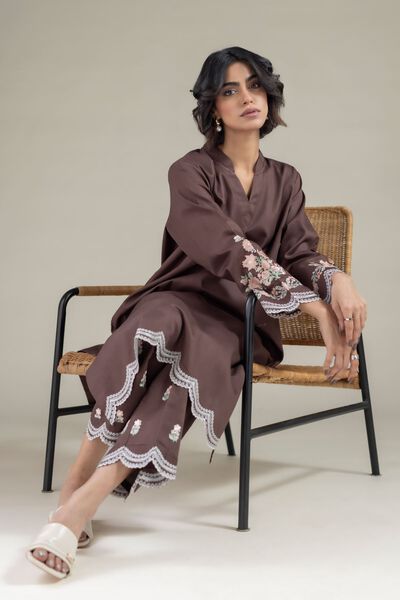 Embroidered | Textured Cotton | Kurta | GBP 27.00