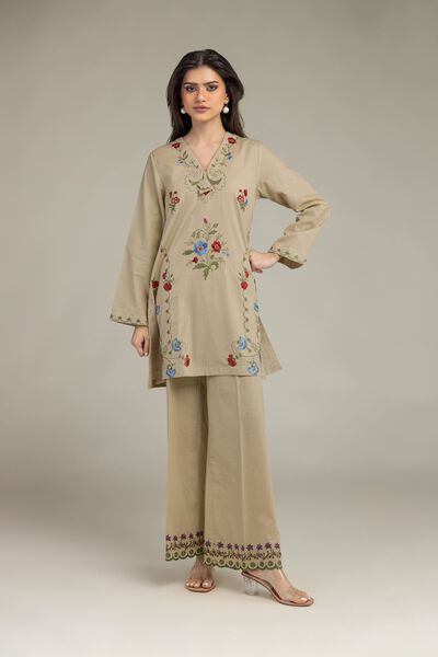 Embroidered | Cotton Dobby | Cotton Dobby Pants | GBP 15.00