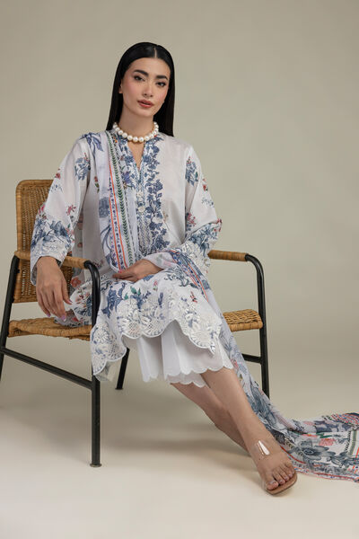 Embroidered | Cambric | Tailored 3 Piece | GBP 70.00