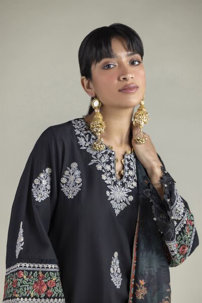 Embroidered | Cambric | Fabrics 3 Piece | GBP 40.00