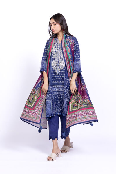 Embroidered | Mesuri Khaddar | Kurta | GBP 12.00
