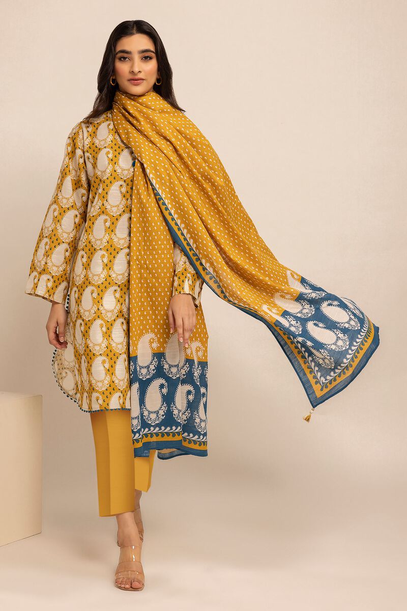 Printed | Khaddar | Fabrics 3 Piece | null