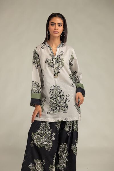 Printed | Cambric | Floral Cambric Kurta | GBP 30.00