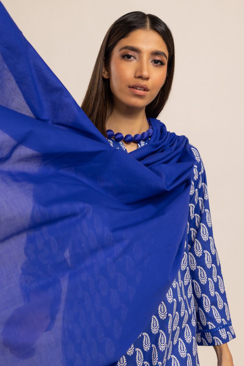 Dyed | Lawn | Dupatta | null