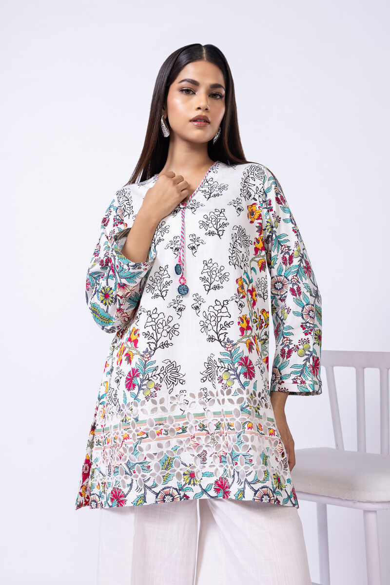 Embroidered | Crosshatch Poplin | Kurta | GBP 30.00
