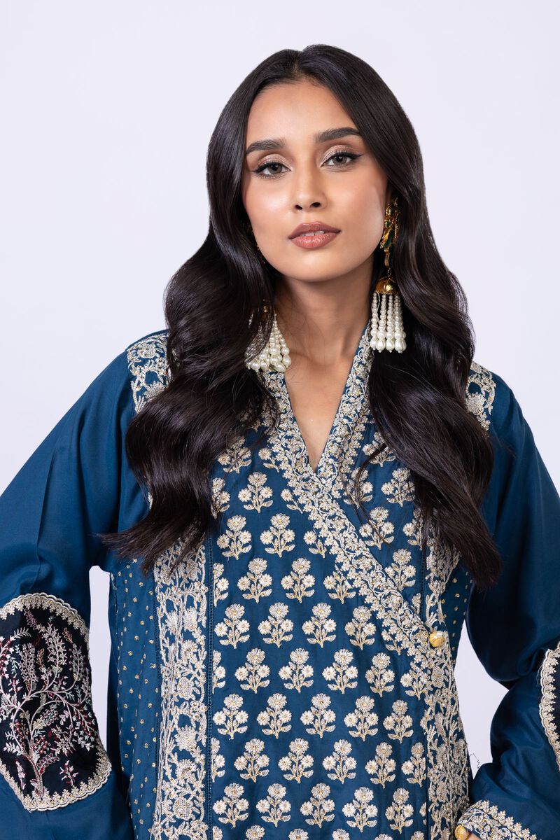 Embroidered | Viscose Oak Silk | Kurta | GBP 24.00