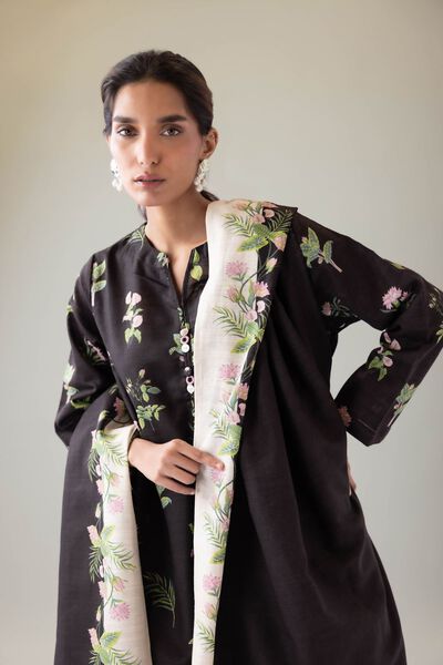 Printed | Textured Cotton | Dupatta | GBP 12.00