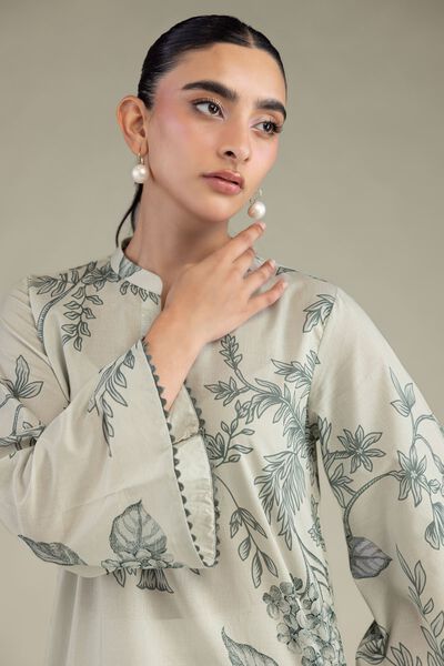 Printed | Cambric | Floral Cambric Kurta | GBP 35.00