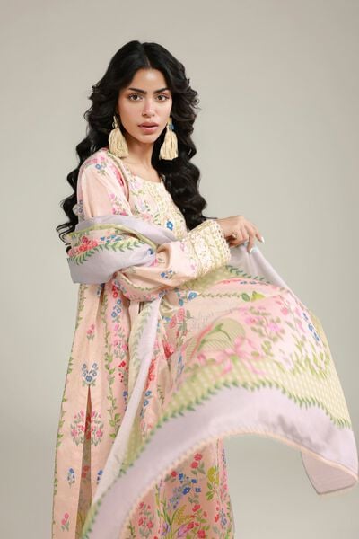 Embroidered | Jacquard | Fabrics 3 Piece | GBP 40.00