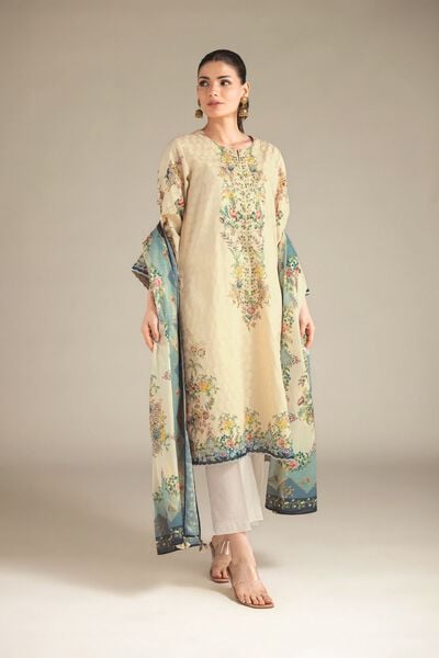 Embroidered | Jacquard | Jacquard Tailored 3-Piece | GBP 60.00