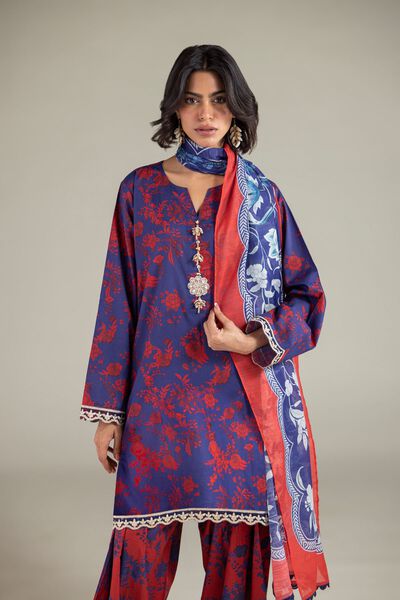 Embroidered | Cambric | Tailored 3-Piece Outfit | GBP 70.00