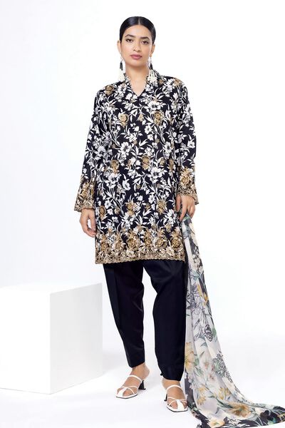 Embroidered | Cambric | Fabrics 3 Piece | GBP 25.00