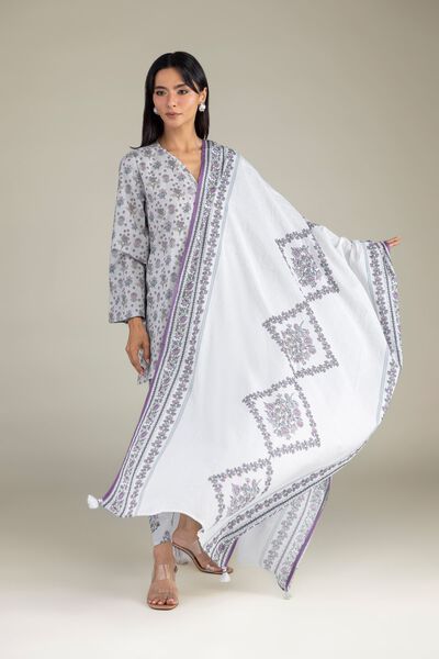 Printed | Lawn | Floral Lawn Dupatta | GBP 25.00