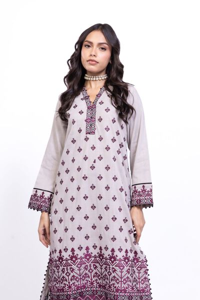 Embroidered | Heavy Textured Cotton | Kurta | GBP 17.50