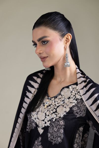 Embroidered | Cambric | Fabrics 3 Piece | GBP 40.00