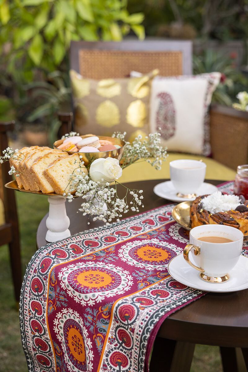 Cotton | Printed | Table Runner | null