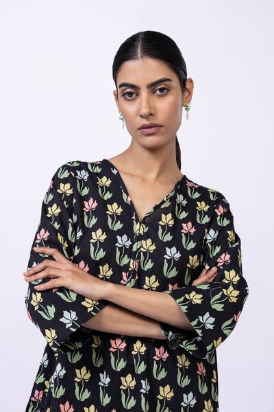 Printed | Ripple Crinkle | Kurta | GBP 10.00