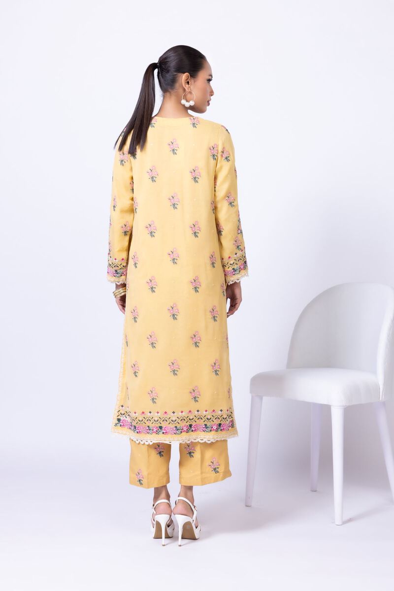Embroidered | Polyester Crinkle Chiffon | Kurta | GBP 24.00