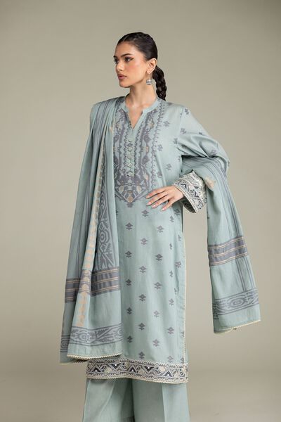 Embroidered | Jacquard | Tailored 3-piece Jacquard | GBP 70.00