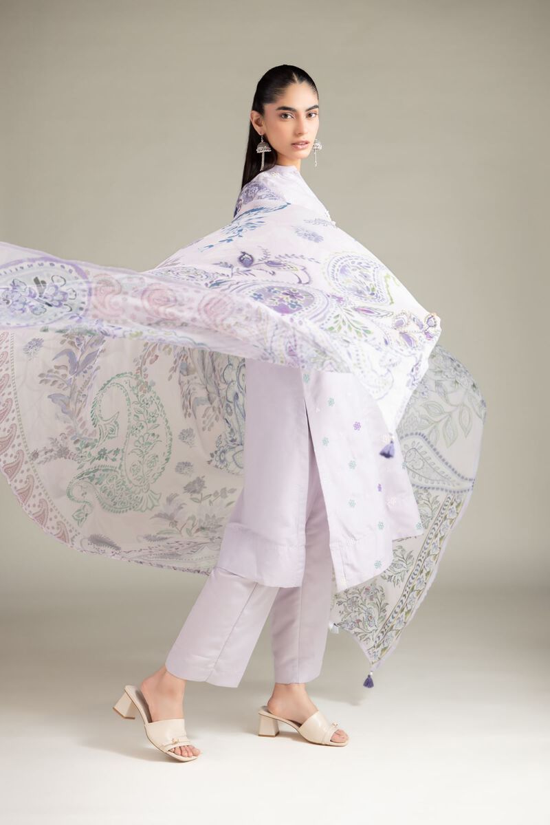 Embroidered | Chiffon | Dupatta | null