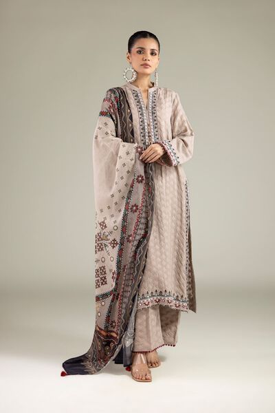 Embroidered | Broshia | Tailored 3 Piece | GBP 70.00