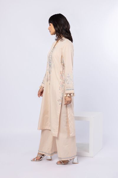 Embroidered | Cotton Dobby | Pants | GBP 17.00