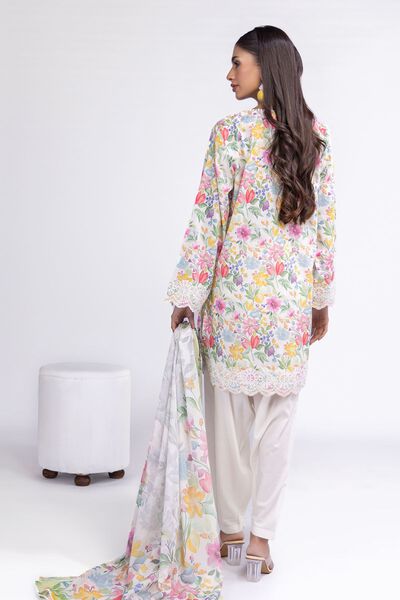 Embroidered | Lawn | Fabrics 3 Piece | GBP 17.50