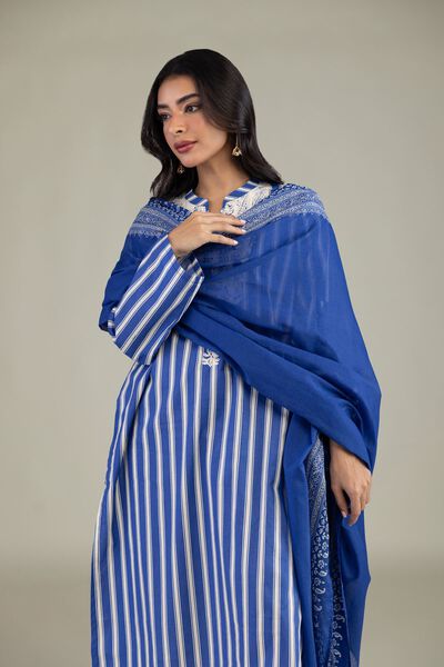 Embroidered | Cambric | Fabrics 3 Piece | GBP 40.00