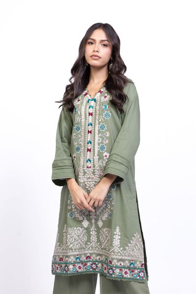 Embroidered | Heavy Textured Cotton | Kurta | GBP 17.50