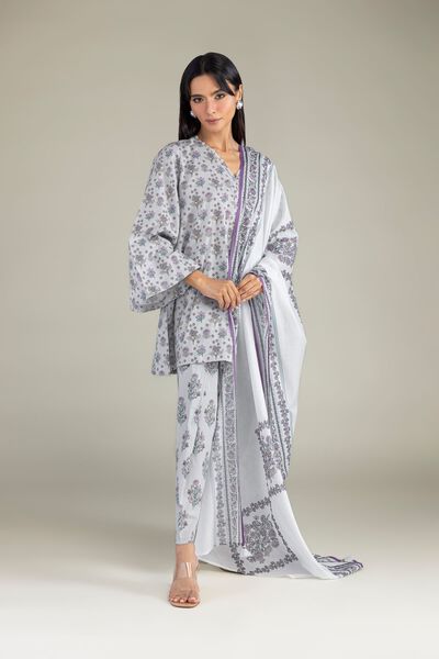 Printed | Cambric | Floral Cambric Shalwar | GBP 7.50