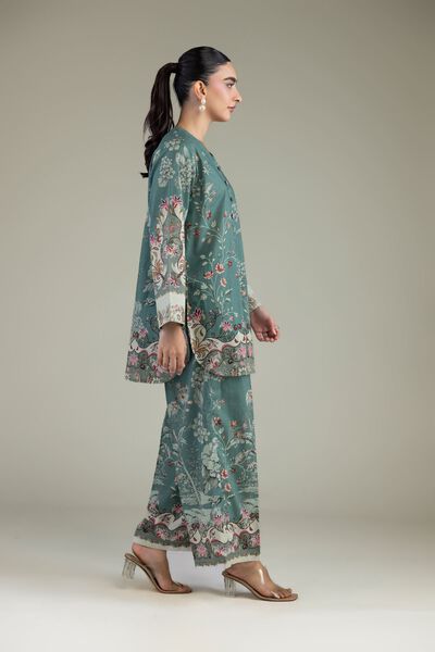 Printed | Cambric | Floral Cambric Pants | GBP 25.00