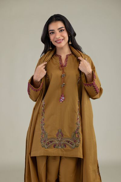 Embroidered | Cambric | Floral Cambric Kurta | GBP 35.00