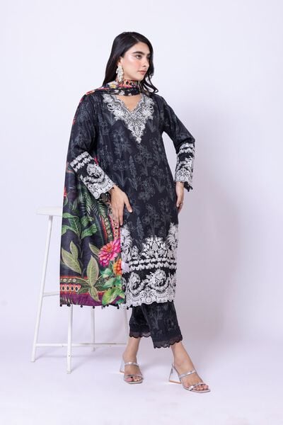 Embroidered | Cotton Satin | Kurta | GBP 25.00