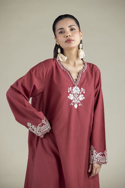 Embroidered | Cambric | Tailored 2 Piece | Top and Bottom | GBP 45.00