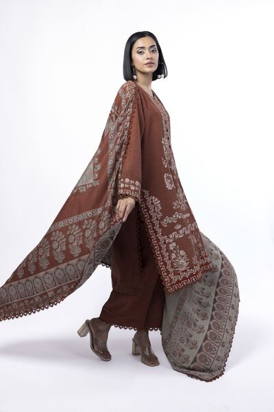 Embroidered | Khaddar | Tailored 3 Piece | GBP 65.00