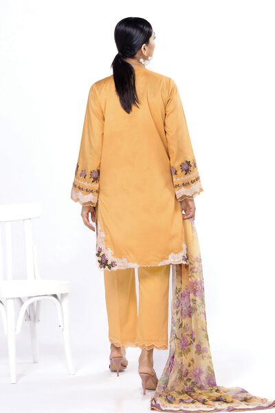 Embroidered | Dobby | Fabrics 3 Piece | GBP 27.50