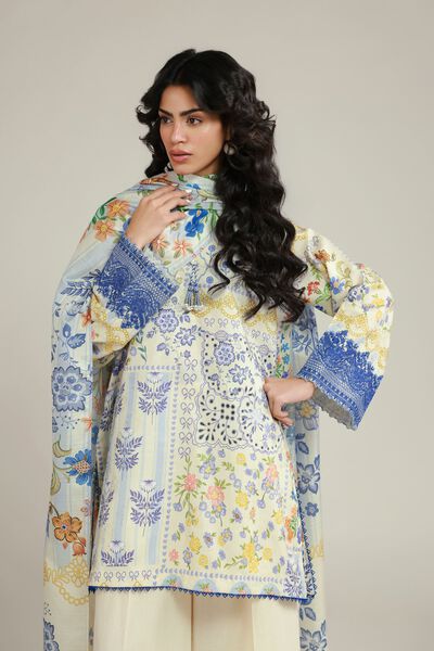 Embroidered | Jacquard | Tailored 3 Piece | GBP 55.00