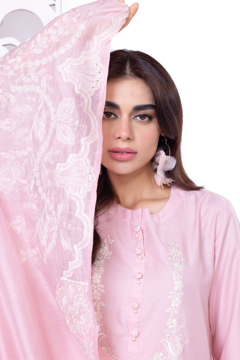 Embroidered | Cotton Net | Dupatta | GBP 9.00