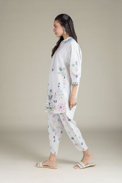 Embroidered | Heavy Textured Cotton | Shalwar | GBP 19.00