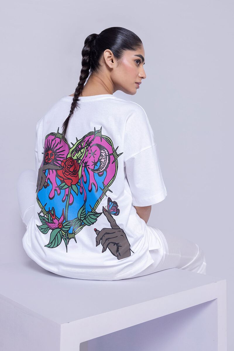 Printed | Cotton Jersey | T-shirt | GBP 3.00