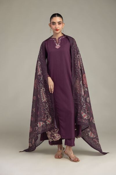 Embroidered | Raw Silk | Raw Silk Pants | GBP 20.00